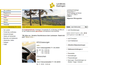 Desktop Screenshot of landkreis-esslingen.de